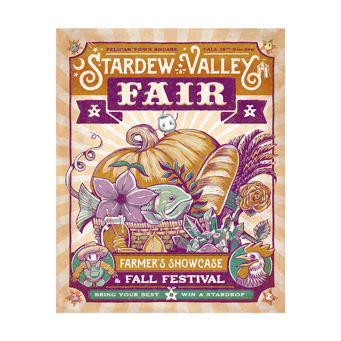 Stardew Valley Fair Poster