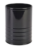 Steel Can Galvanised Steel Black 11 x 14.5cm (Box Of 12)