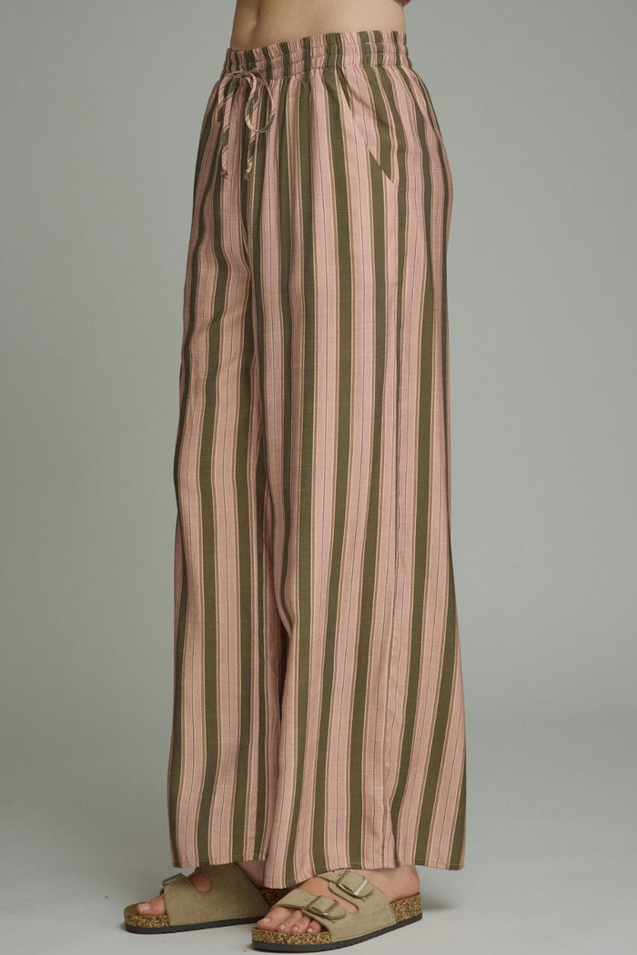Strawberry Kiwi Striped Pants
