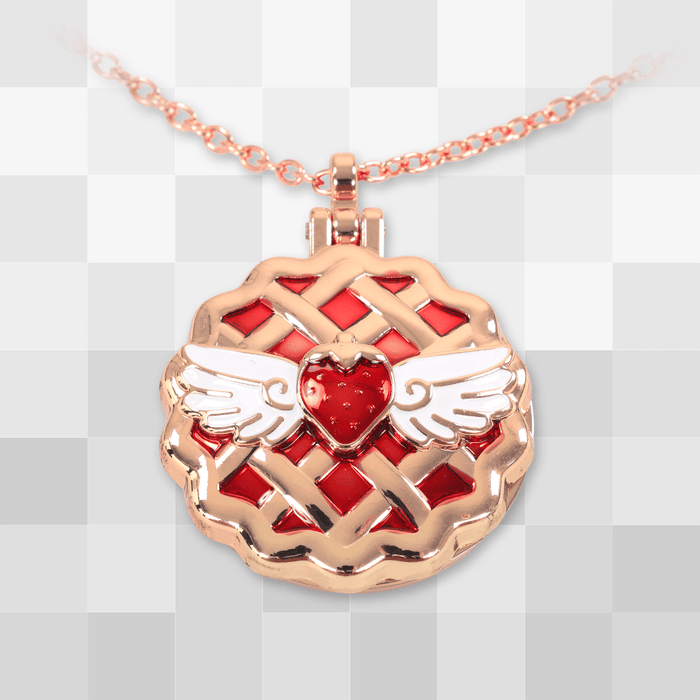 Strawberry Pie Mirror Locket