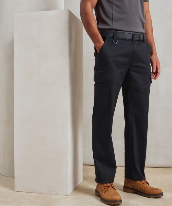 Stretchchecker Work Cargo Trousers