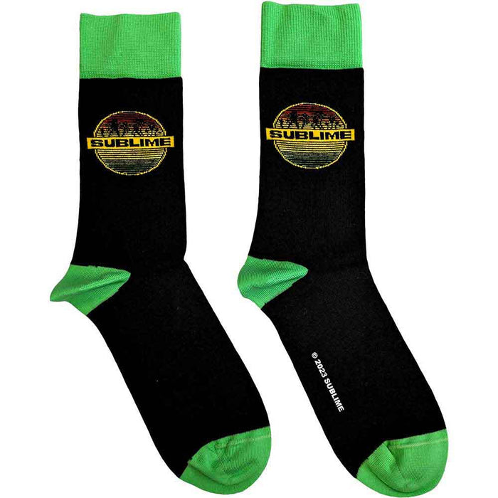 Sublime Unisex Ankle Socks : Circle logo Rock Off