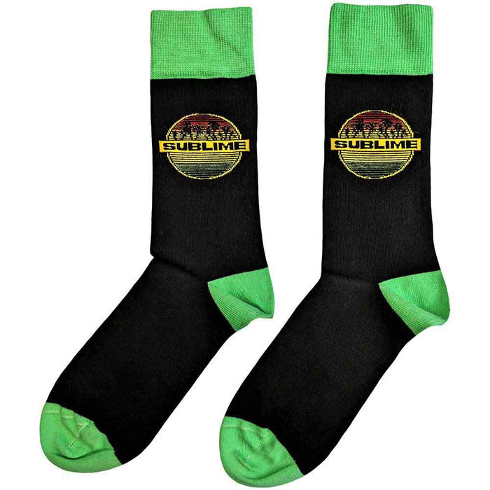 Sublime Unisex Ankle Socks : Circle logo Rock Off