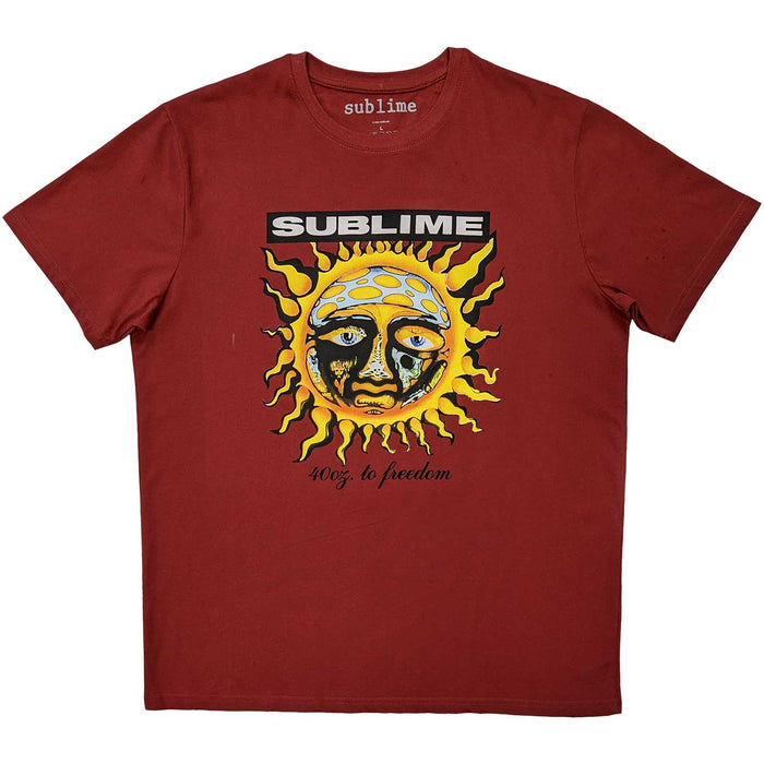 Sublime Unisex T-shirt,  GRN 40 OZ Rock Off