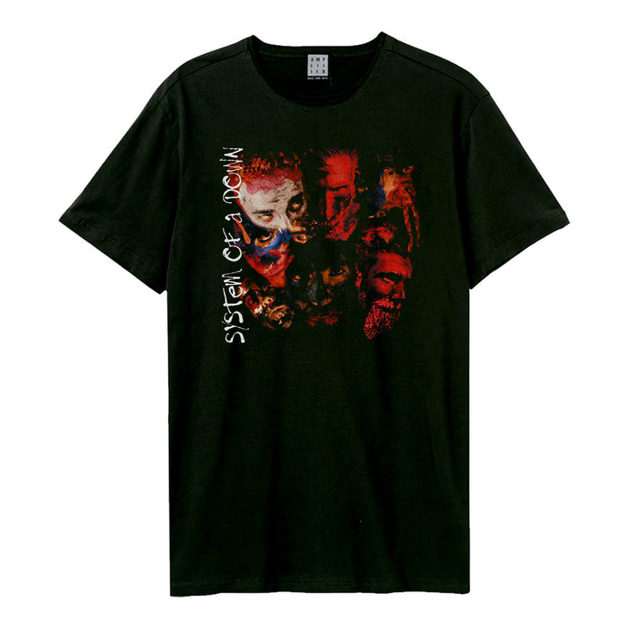 System of a Down Men's T-shirt - Painted Faces Amplified