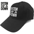 System of a Down Unisex Baseball Cap - Stacked Logo Rock Off