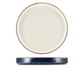 Terra Porcelain Aqua Blue Two Tone Presentation Plate 26cm (Box Of 6)