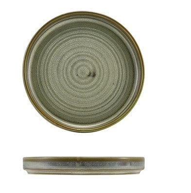 Terra Porcelain Low Presentation Plates 14cm x 2cm (Box Of 12)