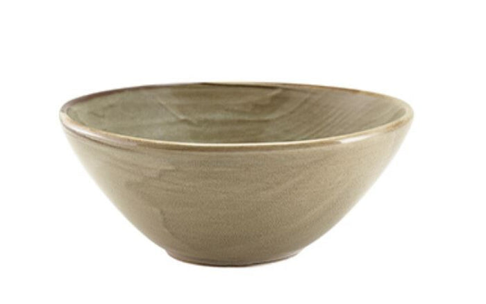 Terra Porcelain Organic Bowl 16.5cm x 14.5cm (Box Of 6)