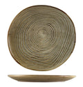 Terra Porcelain Organic Plate 25cm (Box Of 6)