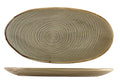 Terra Porcelain Organic Platter 31cm x 16cm (Box Of 6)