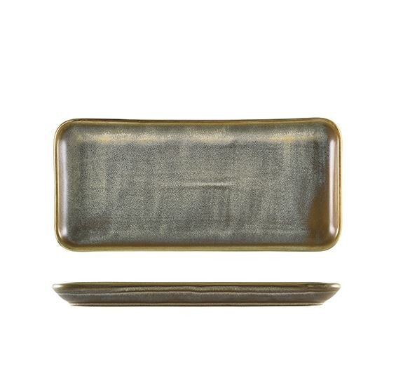 Terra Porcelain Rectangular Platter 27cm X 12.5cm (Box Of 6)