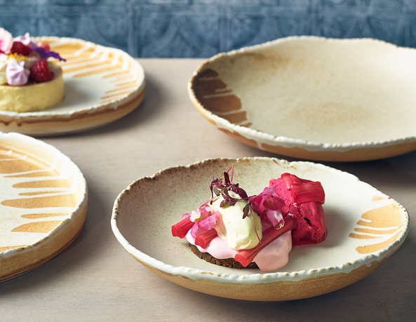 Terra Porcelain Roko Sand Coupe Bowl 20cm (Box Of 6)