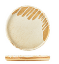 Terra Porcelain Roko Sand Presentation Plate 21cm (Box Of 4)