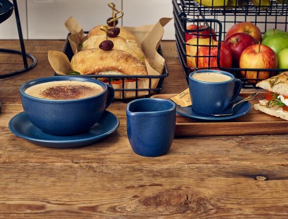 Terra Stoneware Antigo Denim Espresso Cup 9cl/3oz (Box Of 6)