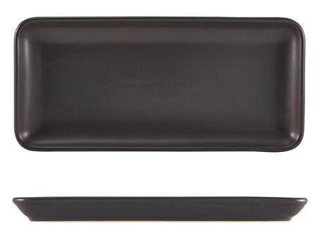 Terra Stoneware Antigo Narrow Rectangular Platter 27cm X 12.5Cm (Box Of 6)