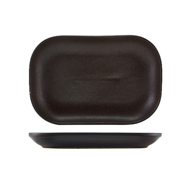Terra Stoneware Antigo Rectangular Plate 24cm X 16.5Cm (Box Of 12)