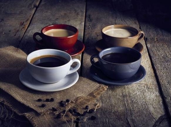 Terra Stoneware Rustic Blue Cup 30cl/10.5oz (Box Of 6)