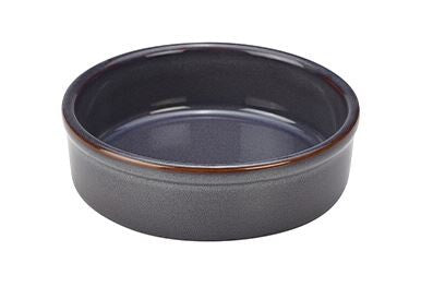 Terra Stoneware Rustic Blue Tapas Dish 14cm (Box Of 12)