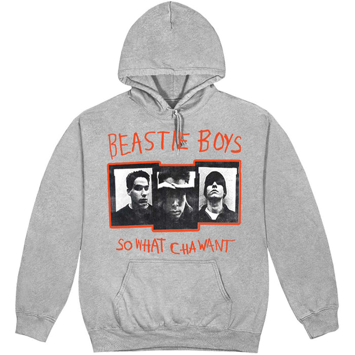 The Beastie Boys Pullover Hoodie - SO WHAT CHA WANT Rock Off