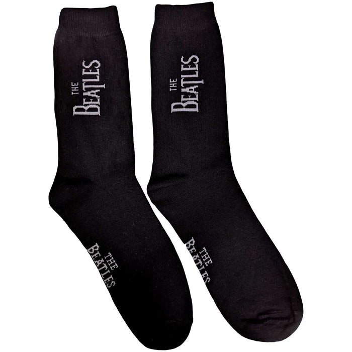 The Beatles Ladies Ankle Socks - Drop T Logo  (UK SIZE 4 - 7) Rock Off