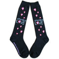 The Beatles Ladies Knee High Socks - All You Need is Love  (UK SIZE 4 - 7) Rock Off