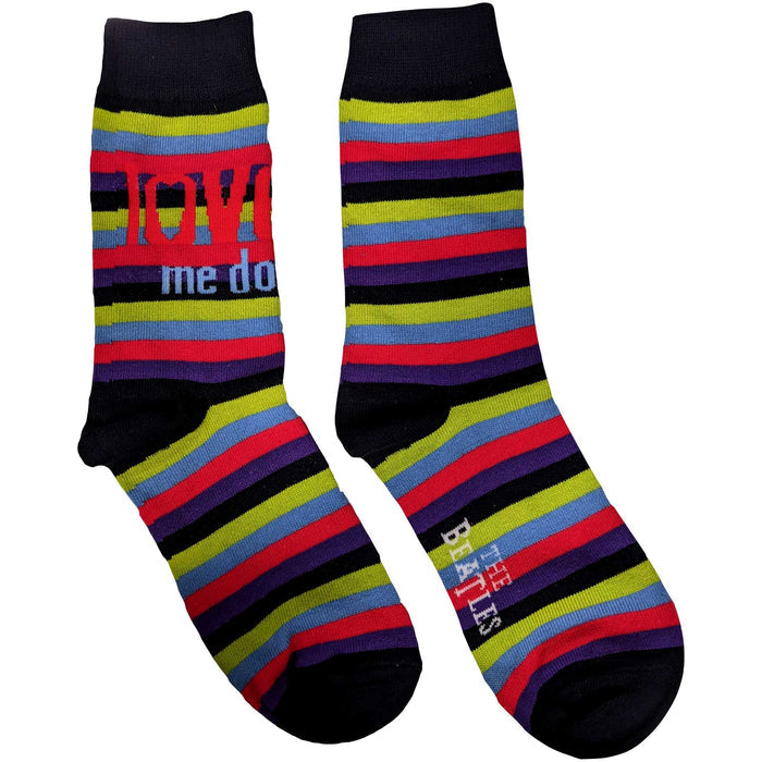 The Beatles Ladies Socks - Love Me Do  (UK SIZE 4 - 7) Rock Off