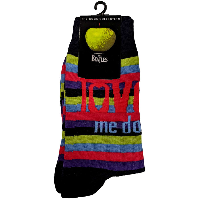 The Beatles Ladies Socks - Love Me Do  (UK SIZE 4 - 7) Rock Off