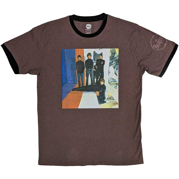 The Beatles Ringer T-Shirt - Stripes Rock Off