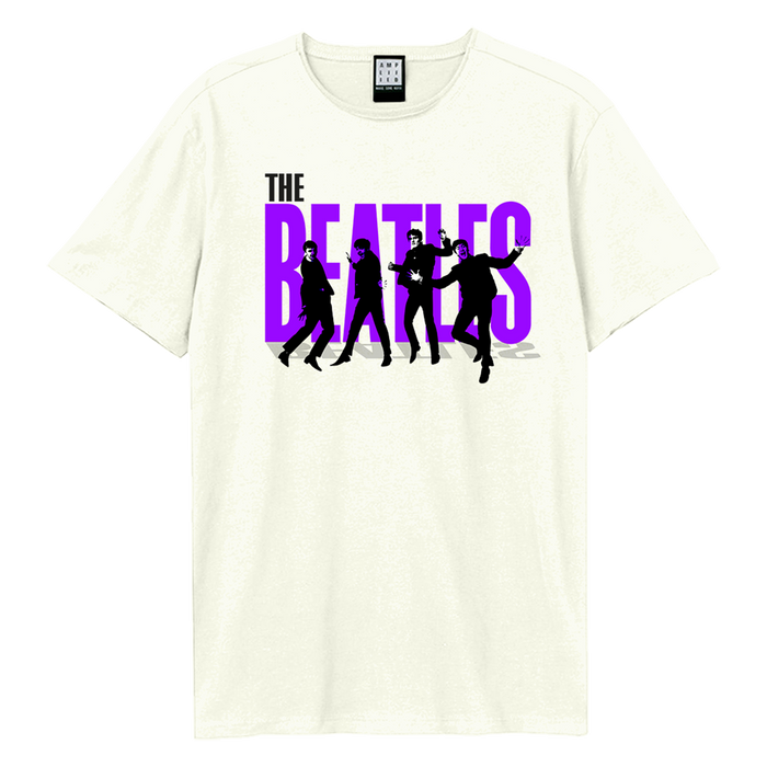 The Beatles T-shirt - Fab Four And Logo Amplified