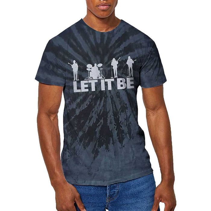 The Beatles T-Shirt-  Let It Be - Snow Wash Rock Off
