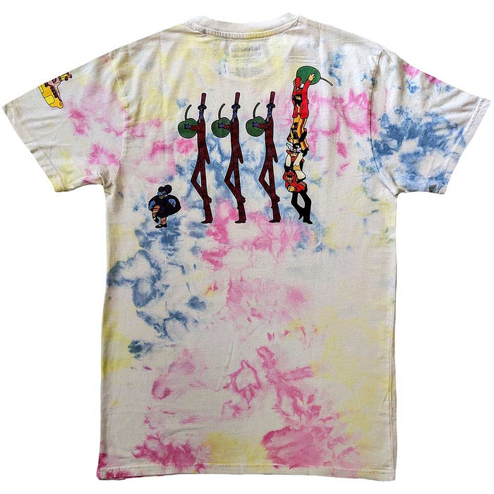 The Beatles T-Shirt-Yellow Submarine - Heads & Apples Bonkers Rock Off