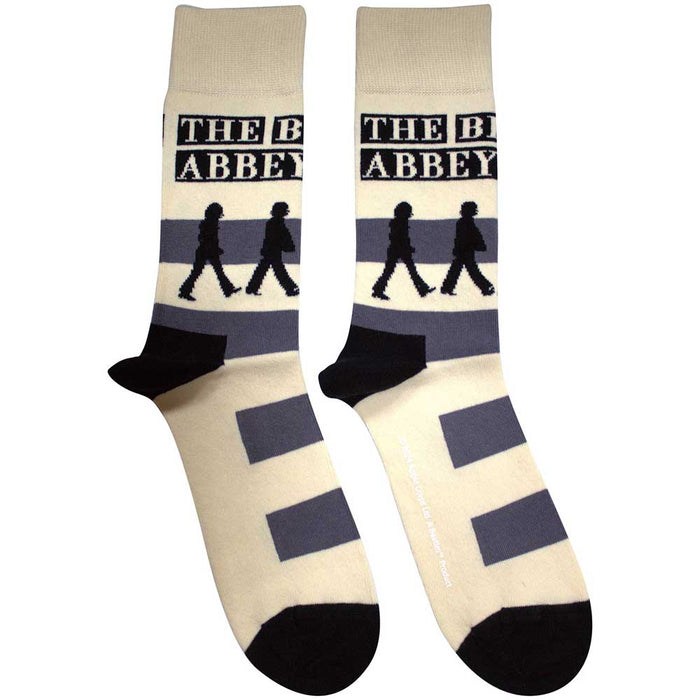 The Beatles Unisex Ankle Socks - Abbey Road Crossing  (SIZE 7 - 11) Rock Off