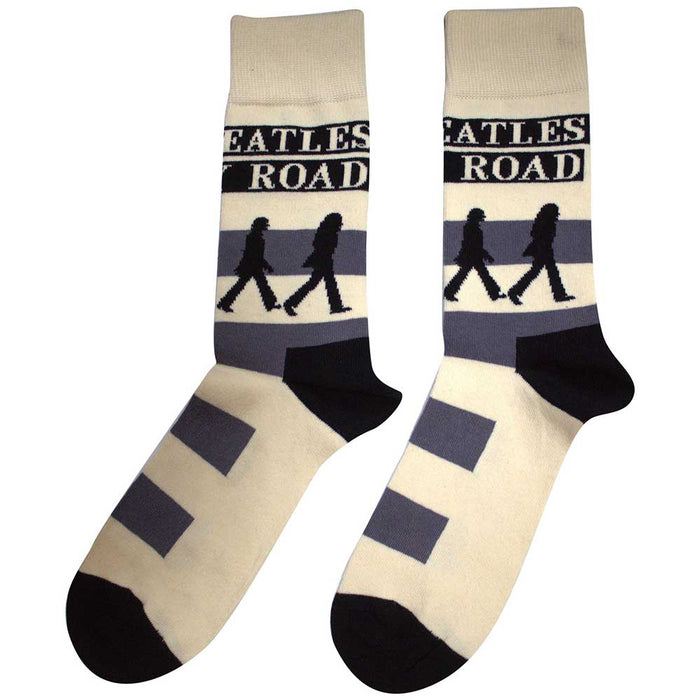 The Beatles Unisex Ankle Socks - Abbey Road Crossing  (SIZE 7 - 11) Rock Off
