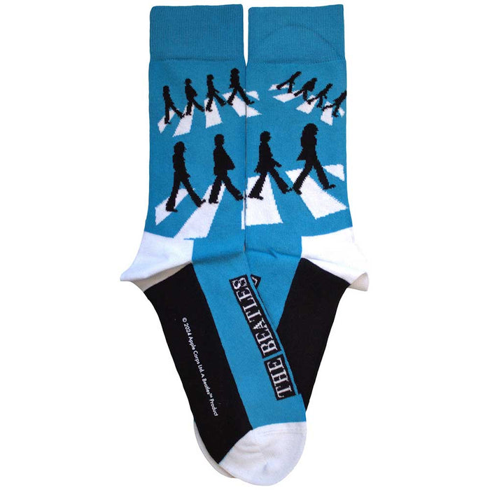 The Beatles Unisex Ankle Socks - Abbey Road Silhouettes SIZE 7 - 11) Rock Off
