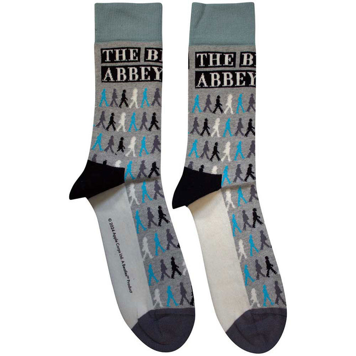 The Beatles Unisex Ankle Socks - Abbey Road (SIZE 6 - 11) Rock Off