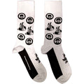 The Beatles Unisex Ankle Socks - Band & Meanies Monochrome Rock Off
