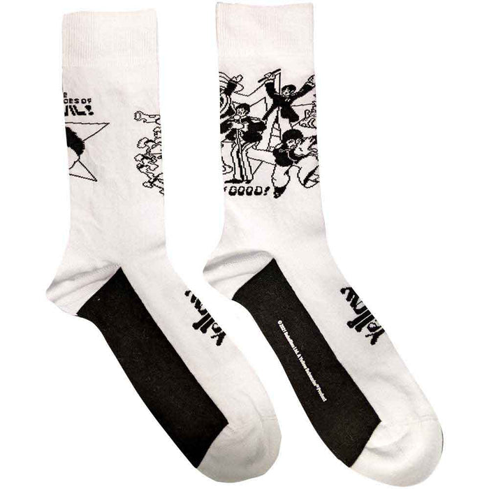 The Beatles Unisex Ankle Socks - Good v Evil Rock Off