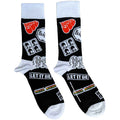 The Beatles Unisex Ankle Socks - Icons UK (SIZE 6 - 11) Rock Off