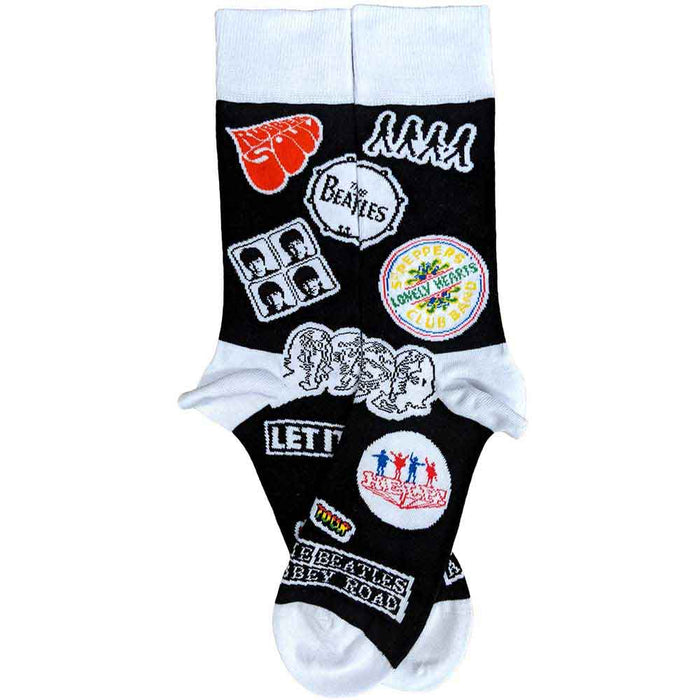 The Beatles Unisex Ankle Socks - Icons UK (SIZE 6 - 11) Rock Off