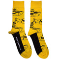The Beatles Unisex Ankle Socks - Sub Outline Repeat Rock Off
