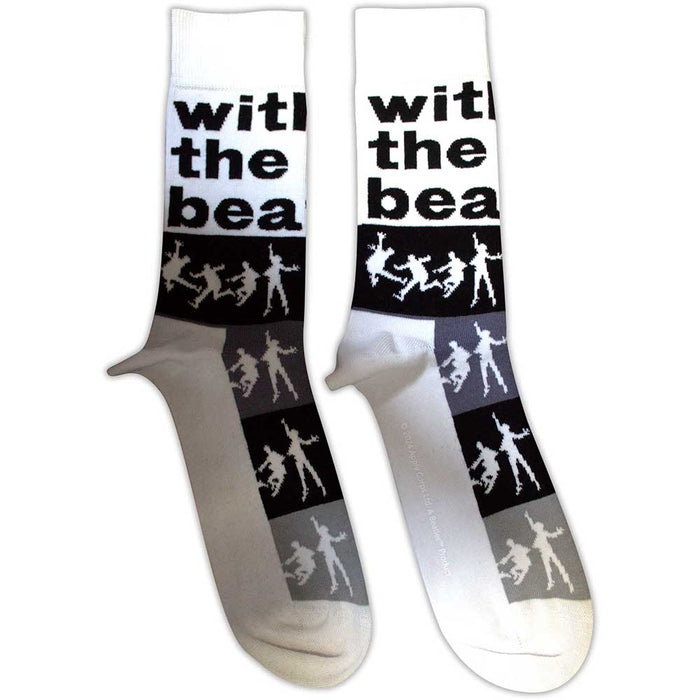 The Beatles Unisex Ankle Socks - With The Beatles Silhouettes (SIZE 7 - 11) Rock Off