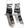The Beatles Unisex Ankle Socks - With The Beatles Silhouettes (SIZE 7 - 11) Rock Off