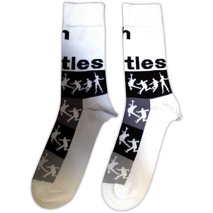 The Beatles Unisex Ankle Socks - With The Beatles Silhouettes (SIZE 7 - 11) Rock Off