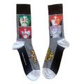 The Beatles Unisex Ankle Socks - Yellow Submarine Sea of Science Faces Mono Rock Off