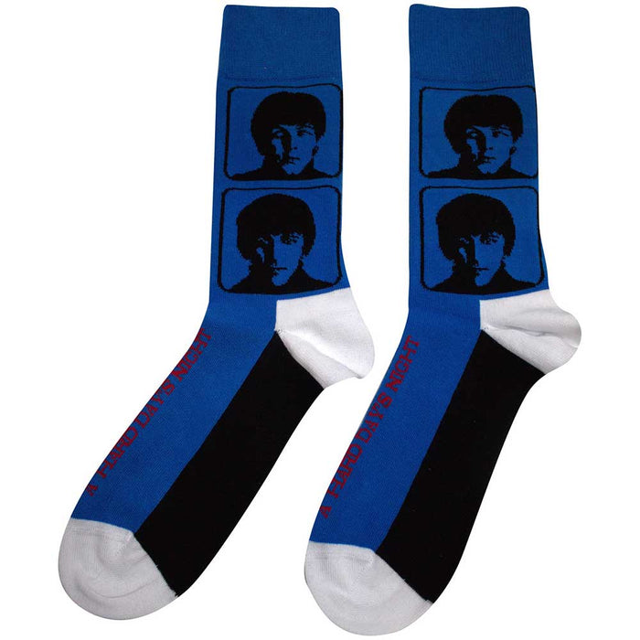 The Beatles Unisex Ankle Socks -Hard Day's Night Headshots (SIZE 7 - 11) Rock Off