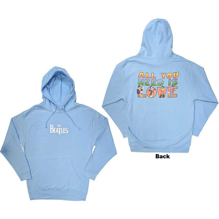The Beatles Unisex Pullover Hoodie - All You Need is Love Rock Off