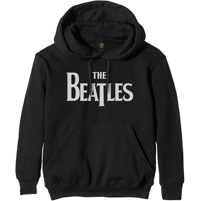 The Beatles Unisex Pullover Hoodie - Drop T Logo Rock Off
