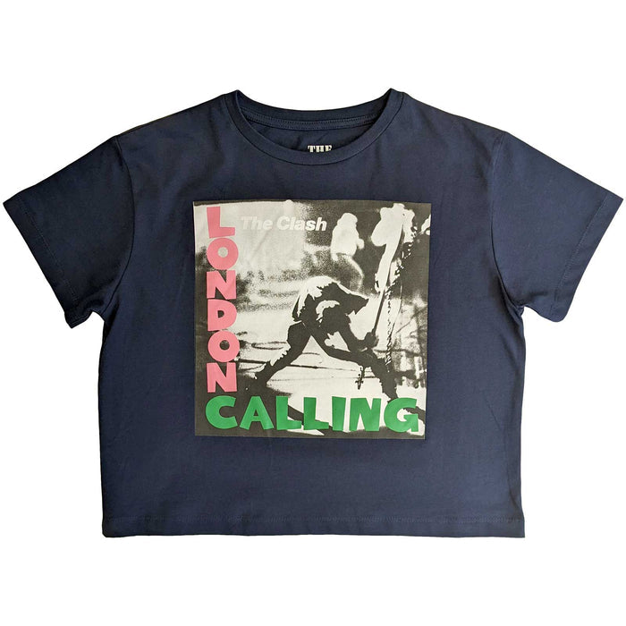 The Clash Crop Top - London Clash Calling Rock Off