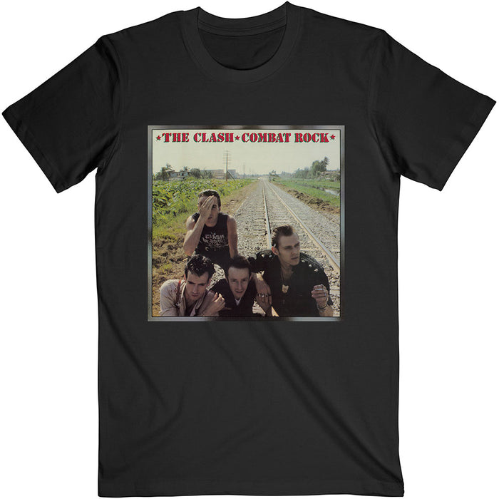 The Clash T Shirt - Combat Rock Rock Off